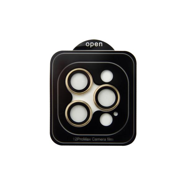 Захисне скло для камери  iPhone 12 Pro Max (Золоте)-0